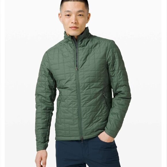 Lululemon Sky Loft Jacket Algae Green XXL Packable Primaloft